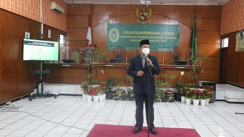 Pelantikan Pengurus Dharmayukti Karini Cabang Bale Bandung Masa Bakti 2022-2025